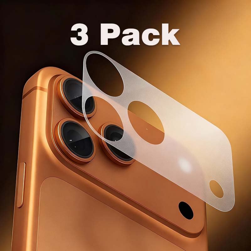 ChubbyLens BaseShield - Ultra-Thin Matte Anti-Scratch Lens Base Protector for iPhone 17