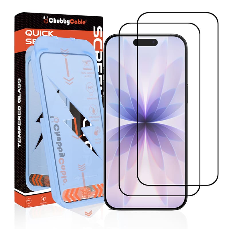 ChubbyShield Ultra - Military-Grade Privacy Screen Protector with Ultra-easy Install Box