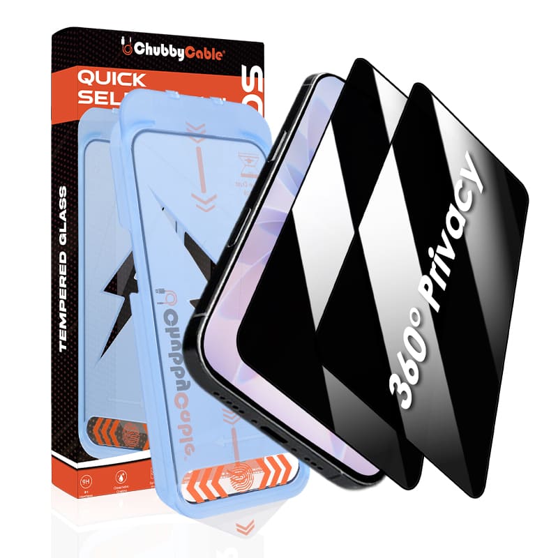 ChubbyShield Ultra - Privacy Screen Protector with Ultra-easy Install Box