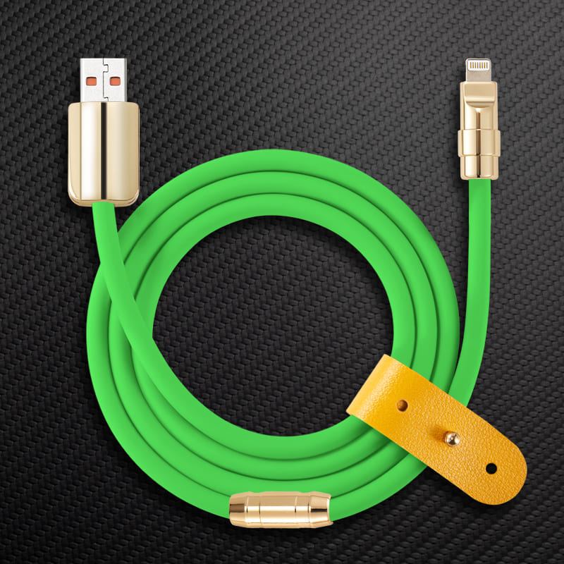 "Golden Chubby" Custom Gilded Fast Charge Cable