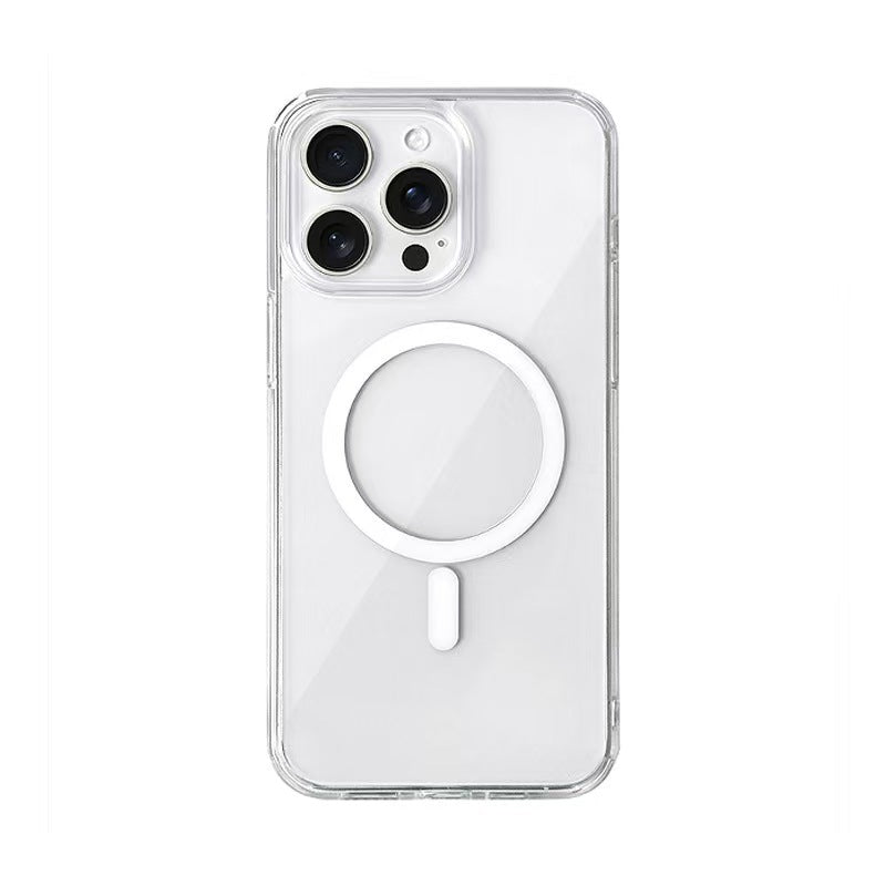 MagSafe Clear iPhone Case – Anti-Yellowing, Shockproof, Full Protection