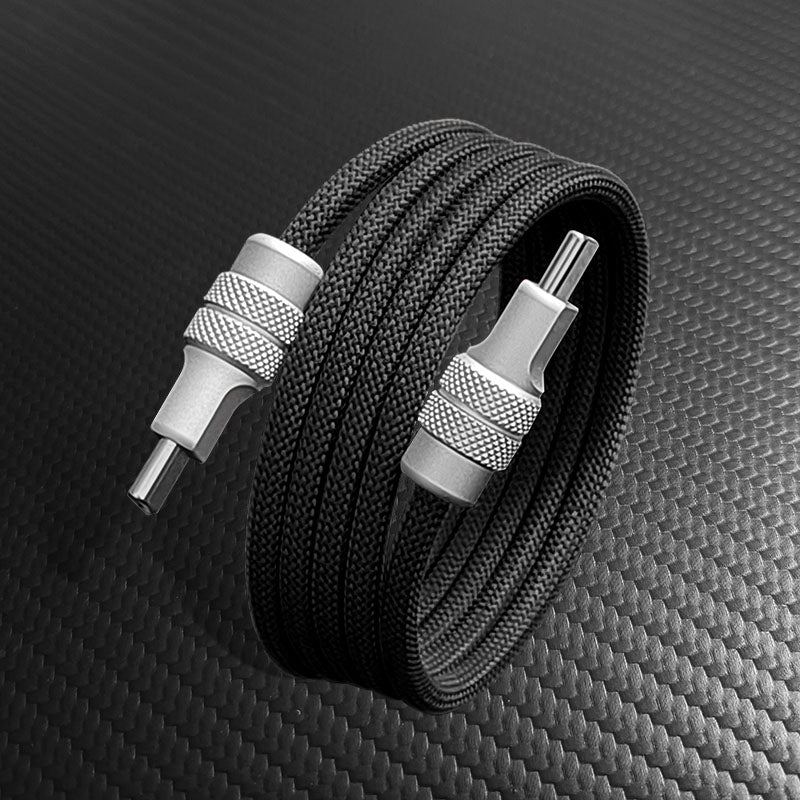 "MagiConnect" 240W Classic Magnetic Retractable Charging Cable‌