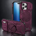 ChubbyArmor Defender – Magnetic 360° Stand Case with Camera Slide for iPhone 18