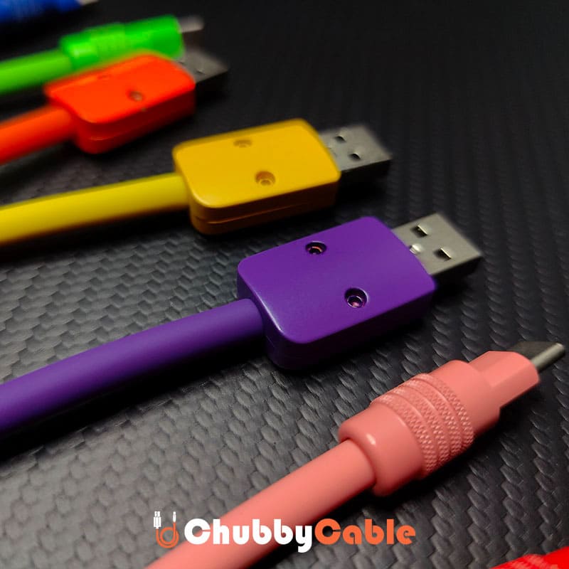"Monochrome Chubby" Power Bank Friendly Cable - Silicone Material（副本）