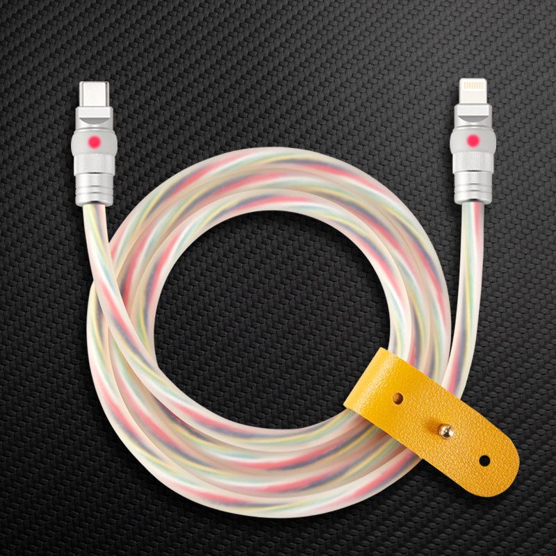 "Neon Chubby" Fast Charge UFO Neon Cable