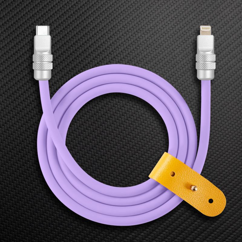 "Spiral Exture" 240W Metal Connect Fast Charging Cable