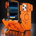 ChubbyArmor SlideGuard - Magnetic Phone Case with Sliding Camera Cover & 360° Ring Stand