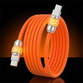 ChubbyCable NeonX - 240W Fast Charging Cable with Rotatable Ring & Luminous Core